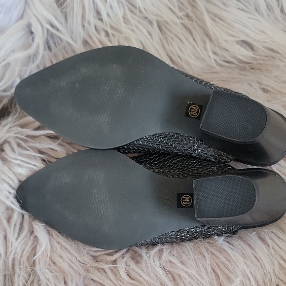 Coconuts by Matisse Charcoal Textured Mules Size 8 - Picture 6 of 8